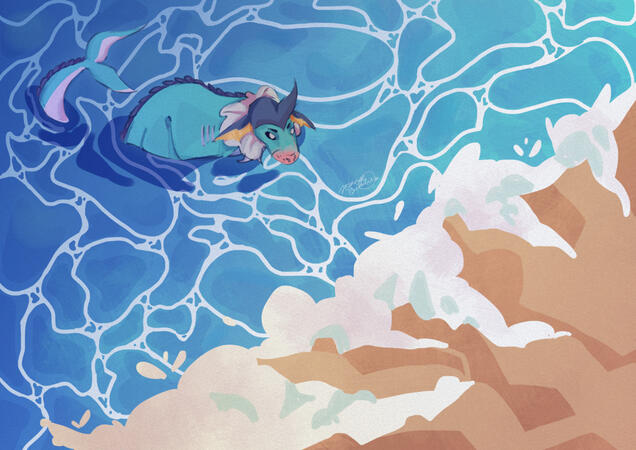 Vaporeon fanart